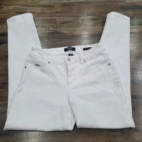 Nine West Gramercy Skinny Ankle Soft Twill Jeans - Picture 4 of 16